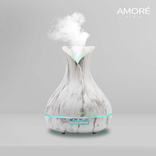 White Marble 300ml Ultrasonic Aroma Diffuser