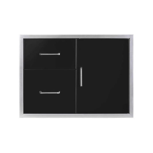 Wildfire Outdoor Living Stainless Steel Door And Drawer Combo [WFDDWCOMBO3021/24-BSS/SS] (SAK89015)