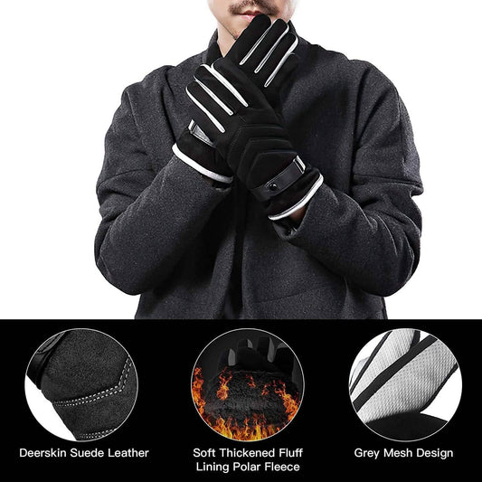 Windproof Thermal Gloves for Cold Weather Anti-Slip Gloves