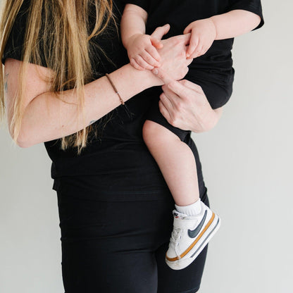 Women's Bamboo Tee & Bike Shorts - sold as separates