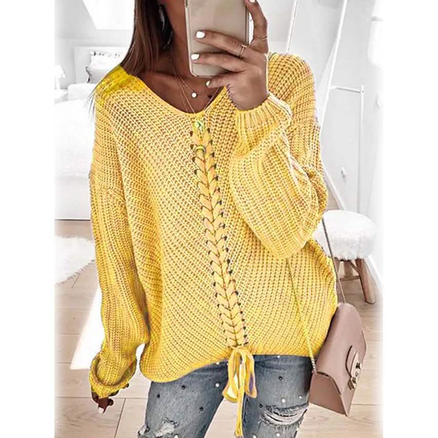 Women's Ribbed Knit Long Sleeve Lightweight Tunic Top