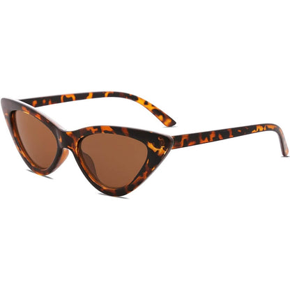 Women's Vintage Narrow Cat Eye Sunglasses