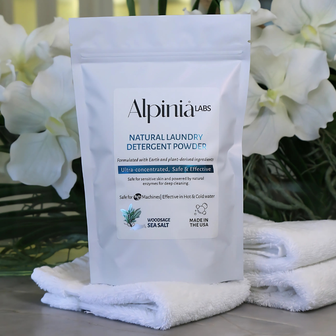 Natural Laundry Detergent – 6 Enzymes, 5x Concentrated | Choose Your Scent