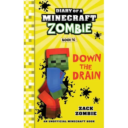 Diary of a Minecraft Zombie Book 16: Down The Drain - Paperback