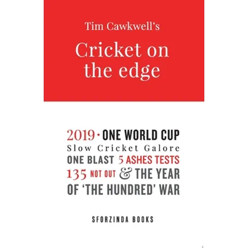 Cricket on the Edge: the year of 'The Hundred' war - Paperback
