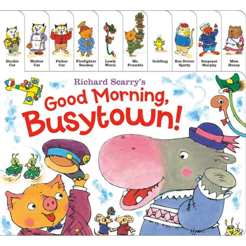 Richard Scarry's Good Morning, Busytown! - Board Book