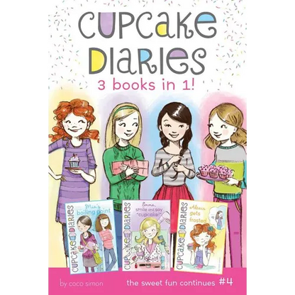 Cupcake Diaries 3 Books in 1! #4: Mia's Boiling Point; Emma, Smile and Say Cupcake!; Alexis Gets Frosted - Paperback