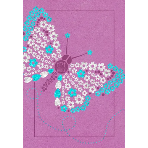 The Passion Translation New Testament (2020 Edition) Youth Girls Butterfly - Imitation Leather