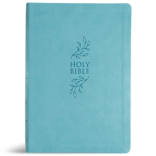 KJV Super Giant Print Reference Bible, Value Edition, Blue Leathertouch - Imitation Leather