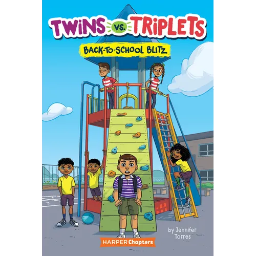 Twins vs. Triplets #1: Back-To-School Blitz - Paperback