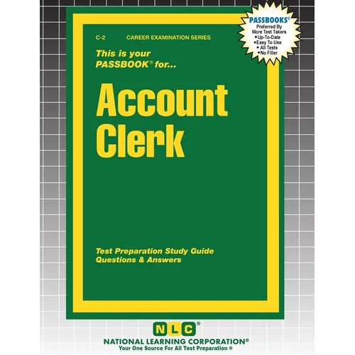 Account Clerk - Paperback