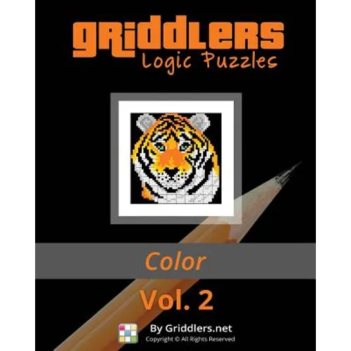 Griddlers Logic Puzzles: Color: Nonograms, Griddlers, Picross - Paperback