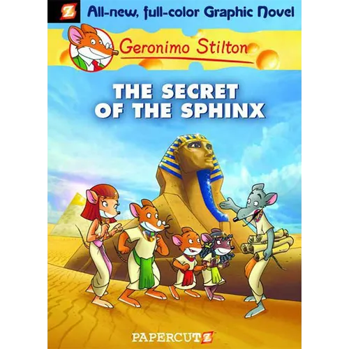 Geronimo Stilton Graphic Novels #2: The Secret of the Sphinx - Hardcover