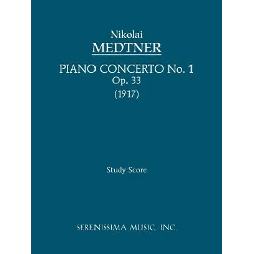 Piano Concerto No.1, Op.33: Study score - Paperback
