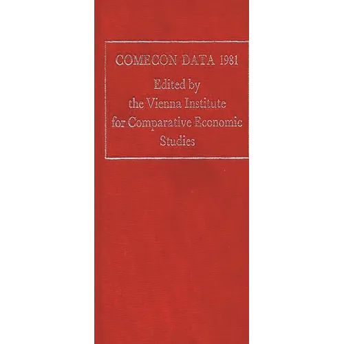 Comecon Data 1981 - Hardcover