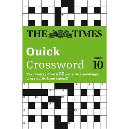 The Times Quick Crossword Book 10: 80 world-famous crossword puzzles from The Times2 - Paperback
