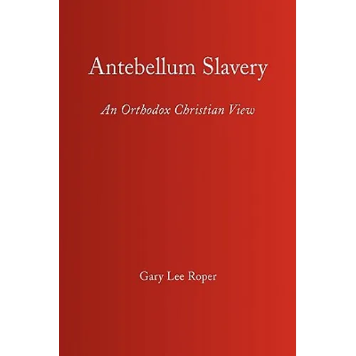 Antebellum Slavery - Paperback