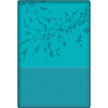 Biblia de la Mujer Conforme Al Corazón de Dios: Duotono Aqua - Imitation Leather