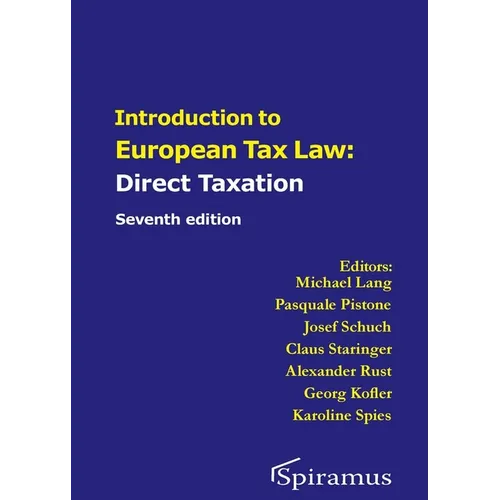 Introduction to European Tax Law on Direct Taxation - Paperback