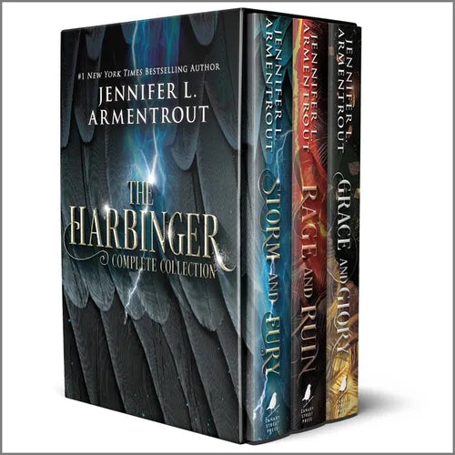 Jennifer Armentrout Harbinger Series Box Set: Storm and Fury, Rage and Ruin, Grace and Glory - Paperback