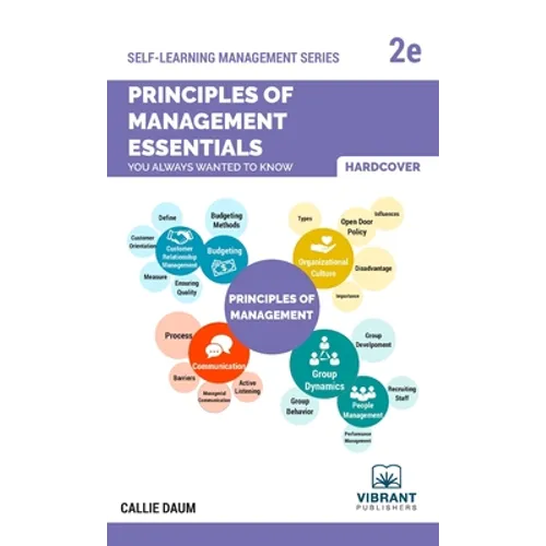 Principles of Management Essentials You Always Wanted To Know - Hardcover