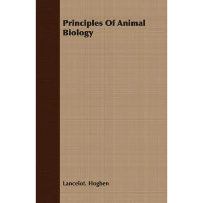 Principles Of Animal Biology - Paperback