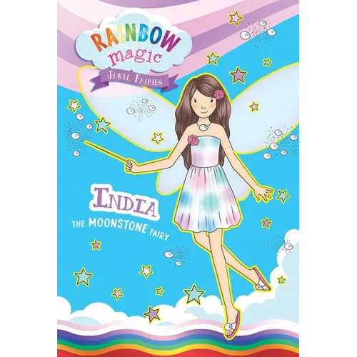 Rainbow Magic Jewel Fairies #1: India the Moonstone Fairy - Paperback