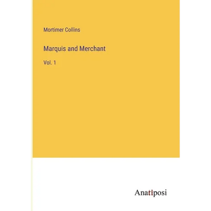 Marquis and Merchant: Vol. 1 - Paperback