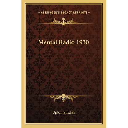 Mental Radio 1930 - Paperback