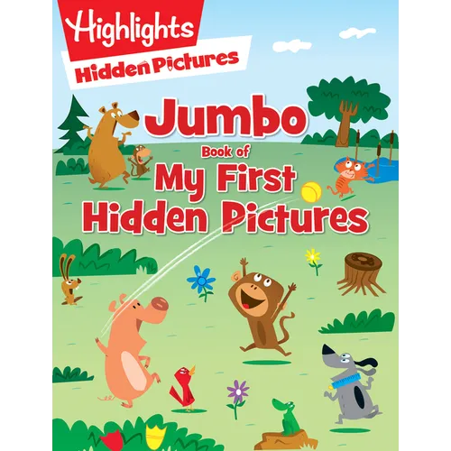 Jumbo Book of My First Hidden Pictures: 115+ Hidden Pictures Puzzles in Highlights Activity Book, Seek and Find Puzzles for Kids 3+ - Paperback