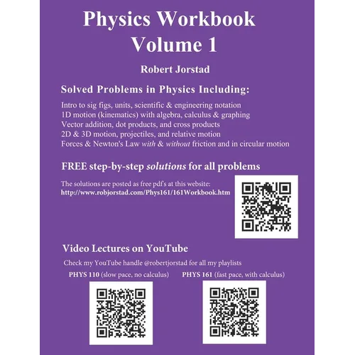 Physics Workbook Volume 1 - Paperback
