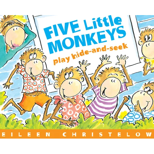 Five Little Monkeys Play Hide-And-Seek - Paperback