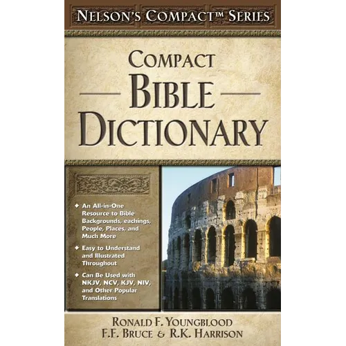 Compact Bible Dictionary - Paperback