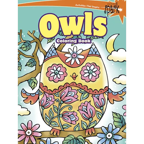 Spark Owls Coloring Book - Paperback