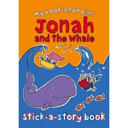 My Look and Point Jonah and the Whale Stick-A-Story Book - Paperback