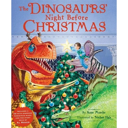 The Dinosaurs' Night Before Christmas [With CD] - Hardcover