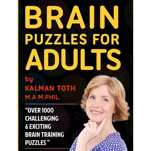 Brain Puzzles for Adults - Paperback