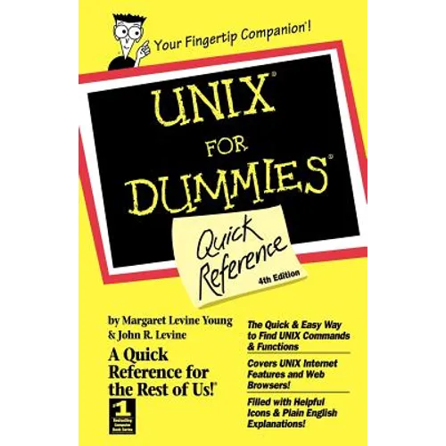 UNIX For Dummies Quick Reference 4e - Paperback