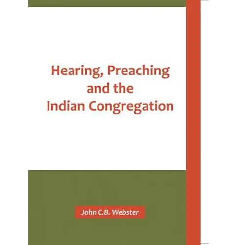 Hearing, Preaching and the Indian Congregation - Paperback