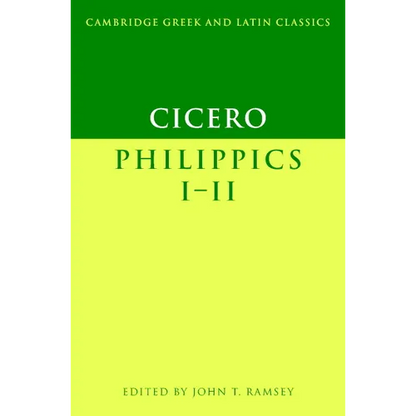 Cicero: Philippics I-II - Paperback