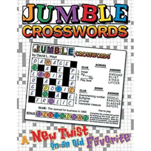 Jumble(r) Crosswords(tm): A New Twist on an Old Favorite - Paperback