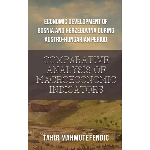 Economic Development of Bosnia and Herzegovina during Austro-Hungarian Period: Comparative Analysis of Macroeconomic Indicators - Paperback