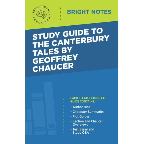Study Guide to The Canterbury Tales by Geoffrey Chaucer - Paperback