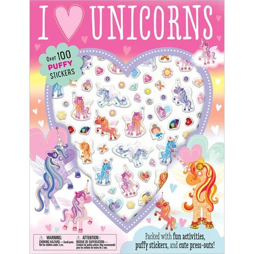 I Love Unicorns - Paperback