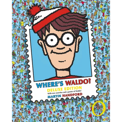 Where's Waldo?: Deluxe Edition (a Hidden Object Search-And-Find Puzzle Book - A Perfect Gift & Travel Companion for All Ages) - Hardcover