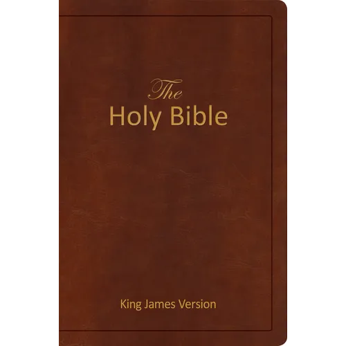 The Holy Bible - King James Version (Kjv, Holy Spirit Edition, Brown Imitation Leather, Dedication Page, Prayer Section) - Leather