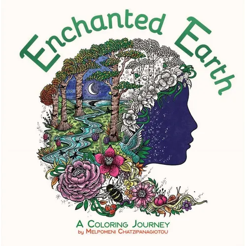 Enchanted Earth Coloring: A Coloring Journey - Paperback