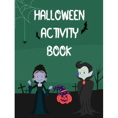 Halloween Activity Book: Murder Mystery - Paperback