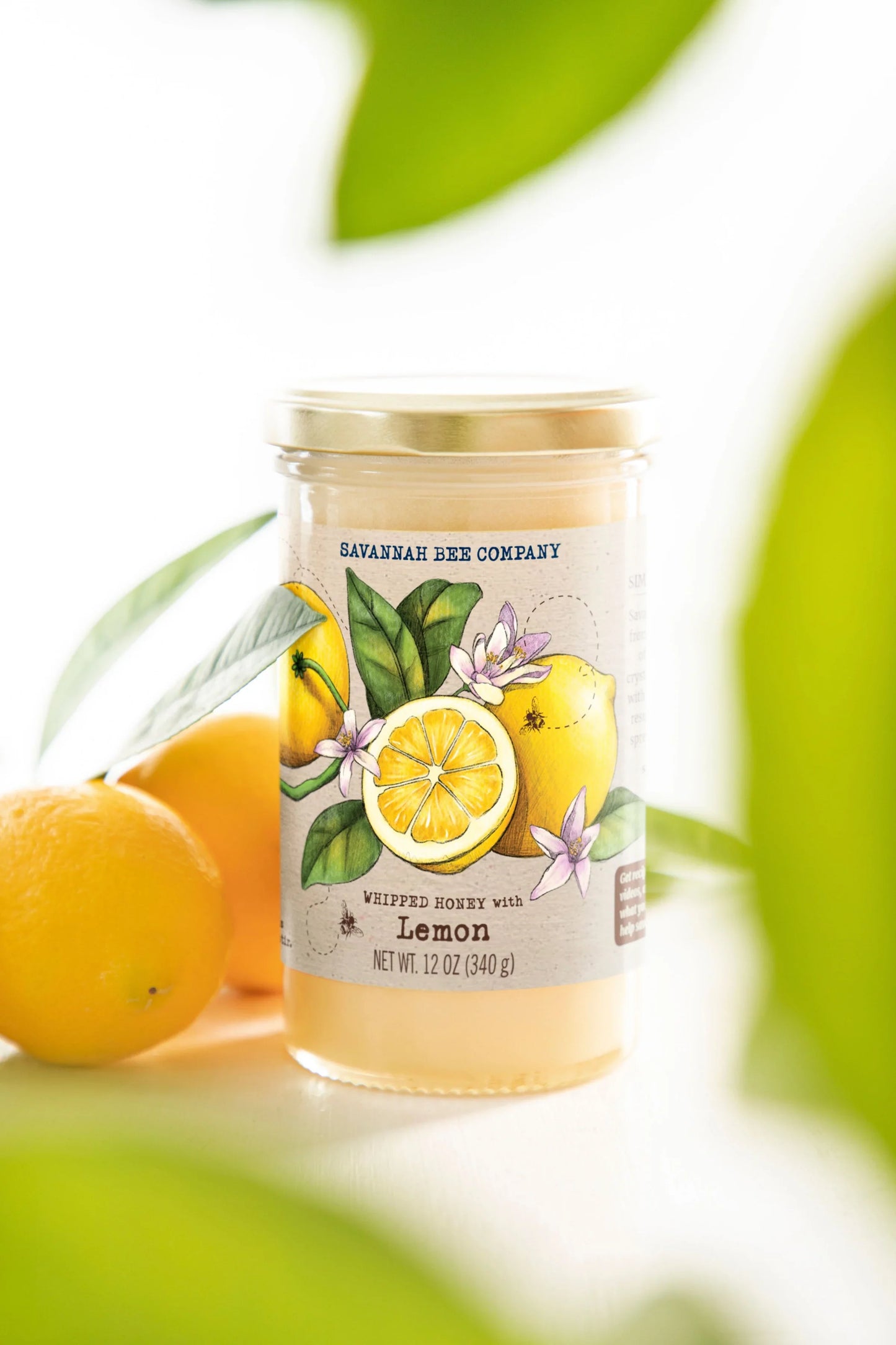 Whipped Raw Honey with Lemon