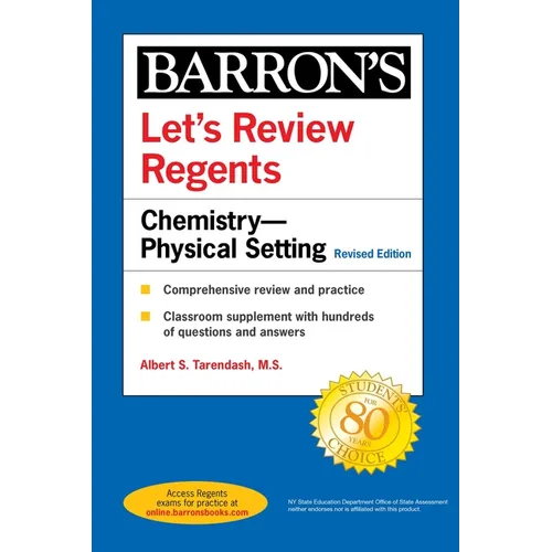 Let's Review Regents: Chemistry--Physical Setting Revised Edition - Paperback